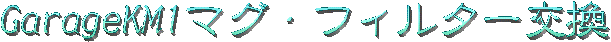 GarageNOBマグ・フィルター交換 のページへ